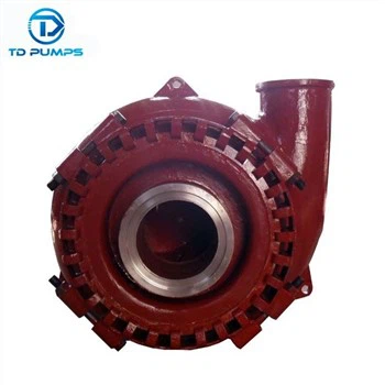 Velike čestice Čvrsti mulj visoke glave Horizontalna centrifugalna pješčana pješčana pumpa za šljunak otporna na habanje